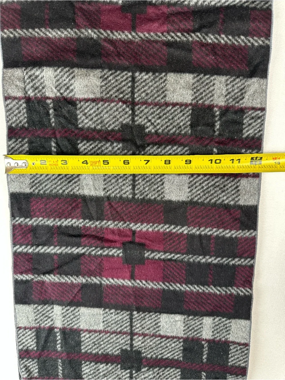 Club Room 100% Silk Plaid Scarf Unisex NWT Old Money Quiet Luxury